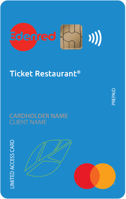 image d'une carte ticket restaurant edenred